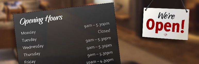 We're Open! (Opening Hours)