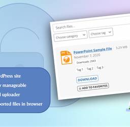 Shared Files – File Upload & Download Manager