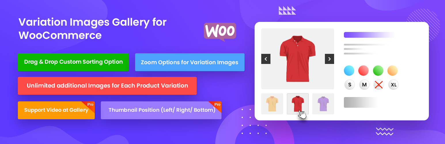 Variation Images Gallery for WooCommerce (RadiusTheme)